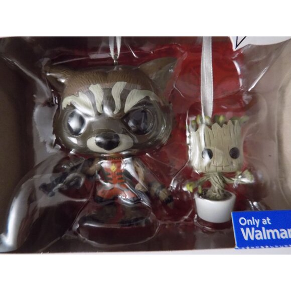 Hallmark Funko POP Marvel Rocket Groot Ornament 2022 Christmas - Picture 4 of 4